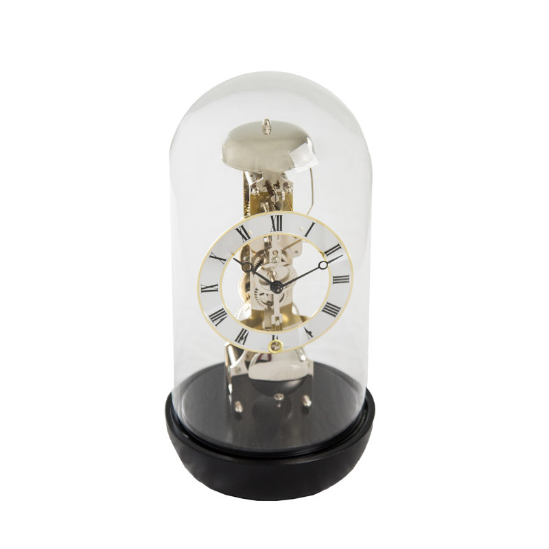 Jax Mechanical Clock, Black