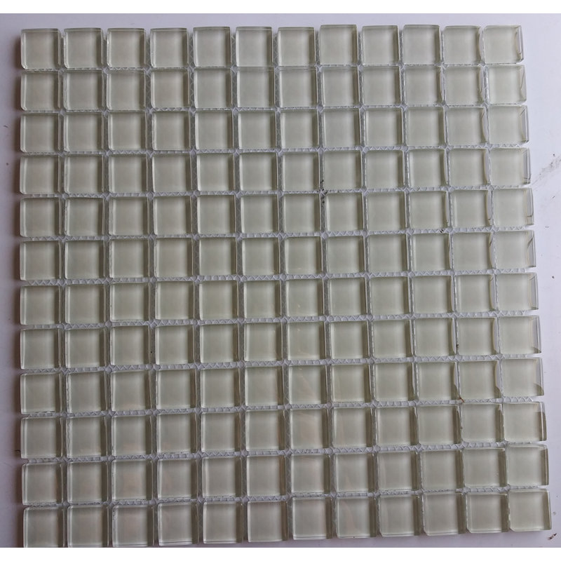 Carrelage mural carré en mosaïque pour piscine et plancher 1 po x 1 po Metro