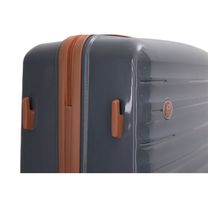 Ensemble de 5 valises, Gris foncé