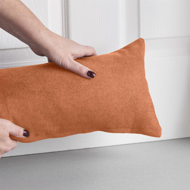 Nalaiyah Fabric Draught Excluder, Orange