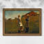 A Temperance Meeting, 1874 - Winslow Homer - Toile encadrée sur mesure-1409262844-1409262834-1409262837