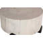 Core Coffee Table, Black Base, Bleached Top