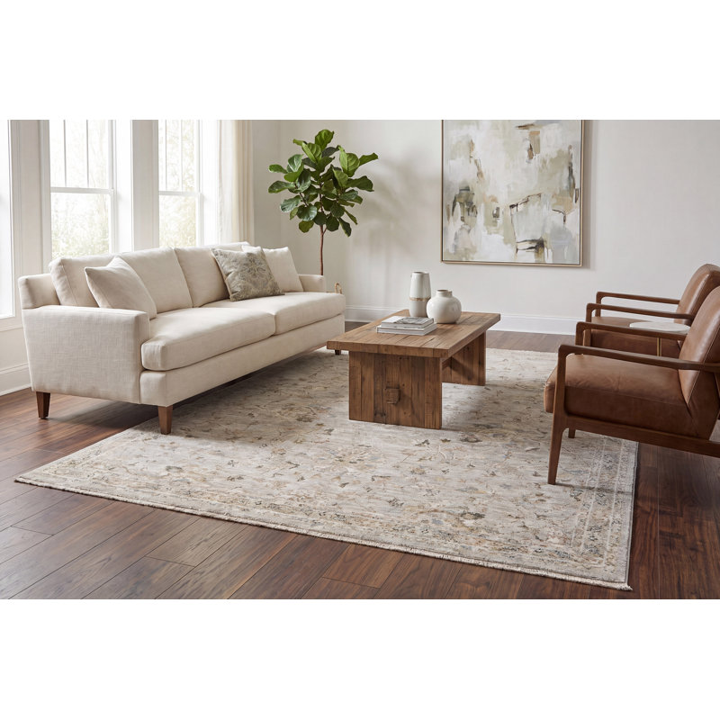 Stamey 12502-918 GREY/LT GREY/BEIGE, Rectangle 7'10" x 10'2"