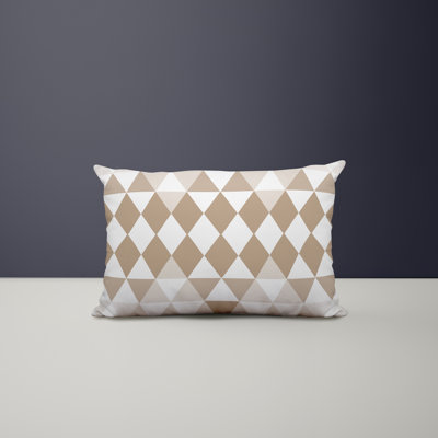 Polyester Lumbar Rectangular Indoor/Outdoor Pillow Cover & Insert