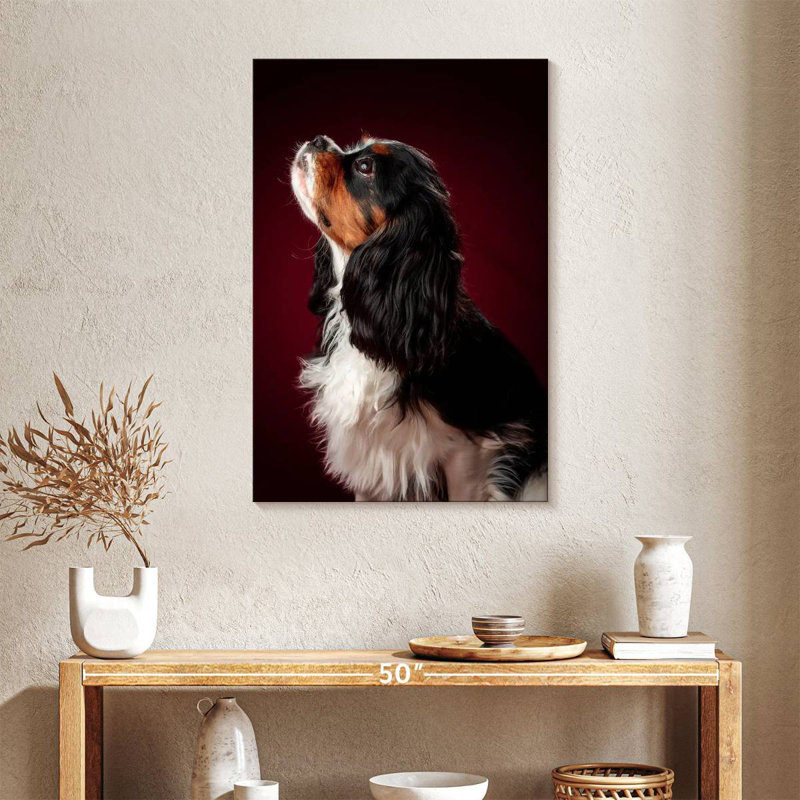 Brampt Begging Spaniel Puppy, 36" H x 24" W