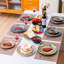 Service de vaisselle 16 pièces, assiettes et bols Boho Style-2134105738