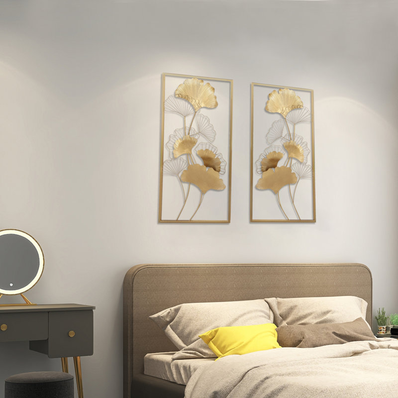 Plants & Flowers Wall Decor on Metal