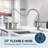 APPASO Pull Down Kitchen Faucet-53025008