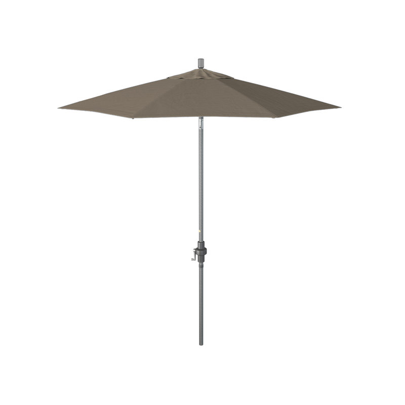 Parasol de marché 90 po Sunbrella, Sunbrella® à tissage uni palette colombe