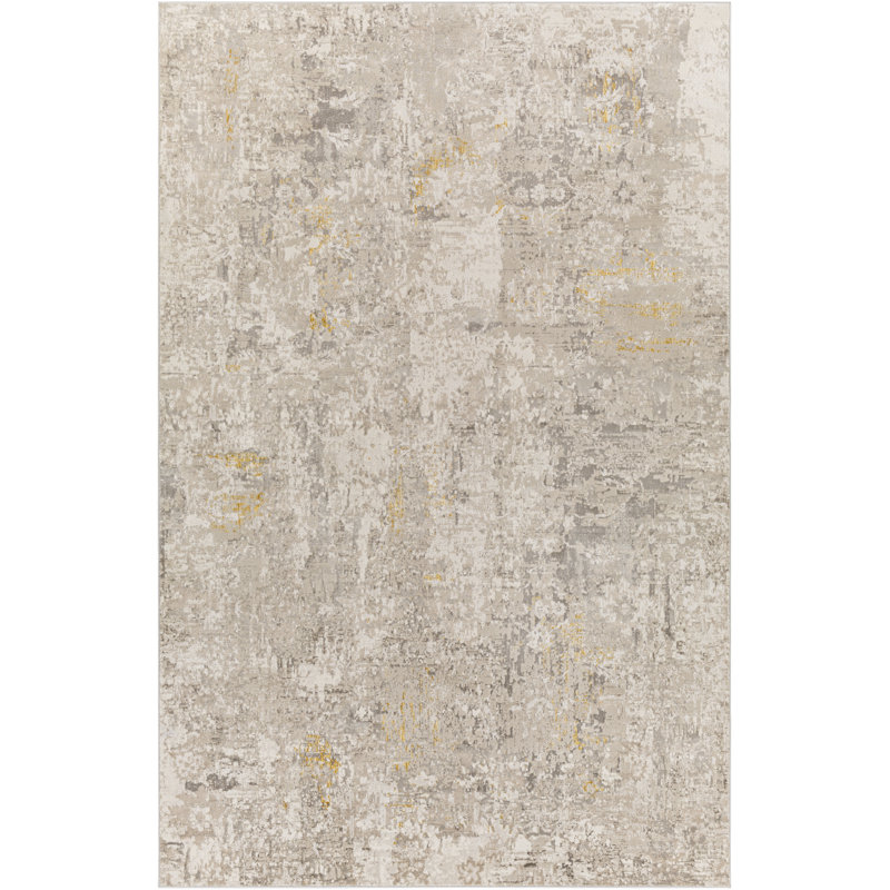 Abstract Indoor Rug, Rectangle 9'2" x 12'