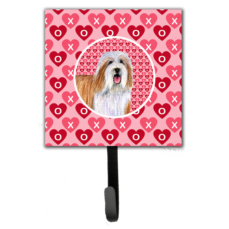 Porte-garde-chant et hearts barbu collie