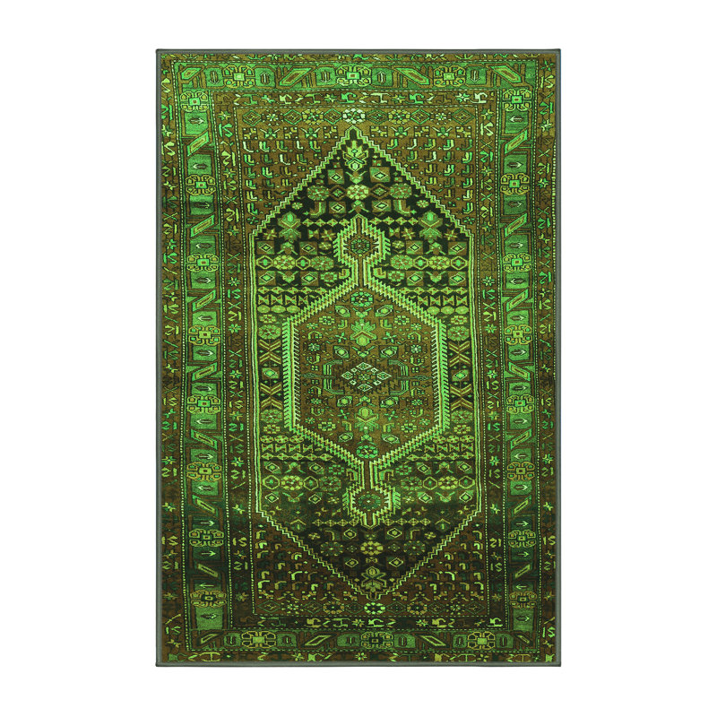 Tapis verts Traditional 669, Rectangle 7 pi x 9 pi