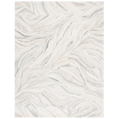 Ymir Hand Tufted Wool And Cotton With Latex Abstract Rug