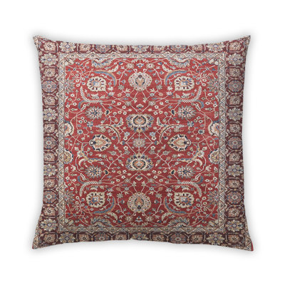  Mid-Century Urban Outdoor Square Pillow Cover & Insert