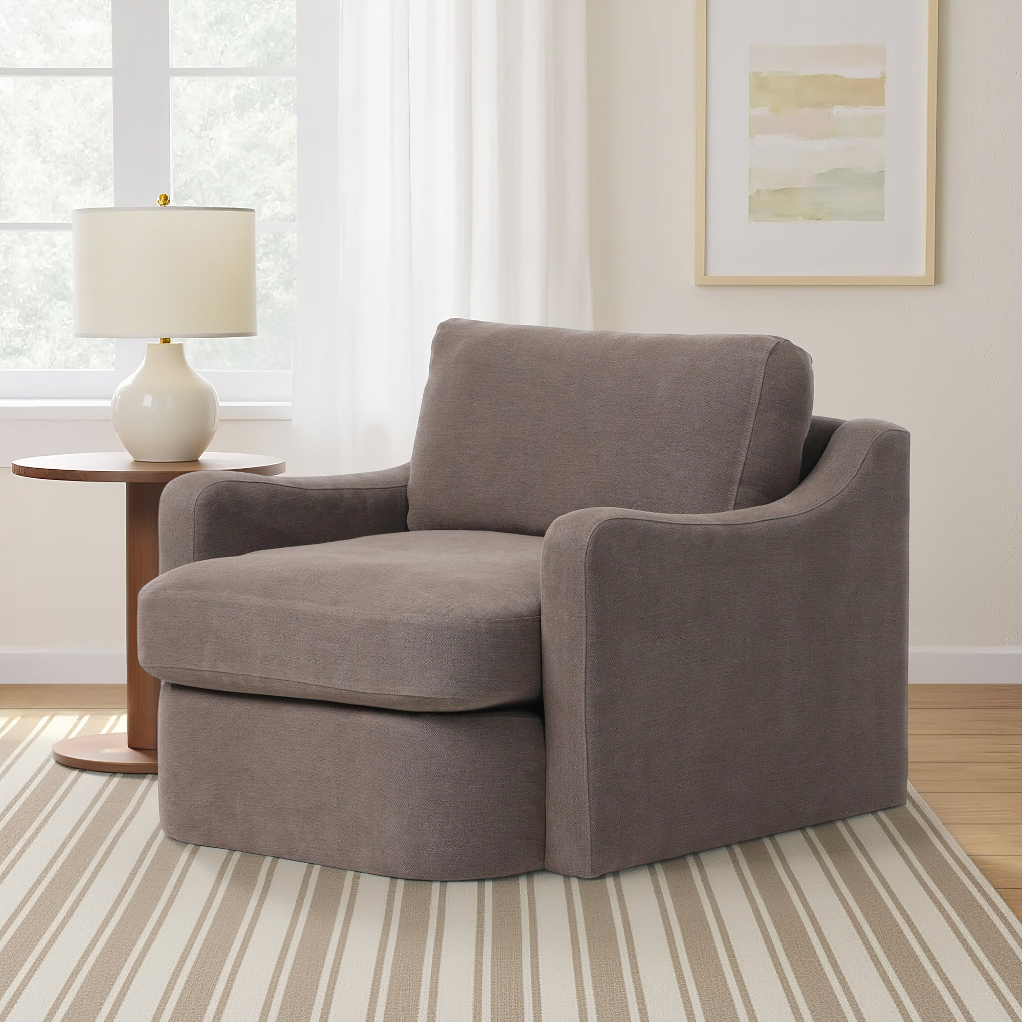 Aurelia Swivel Chair, Broadway Coffee