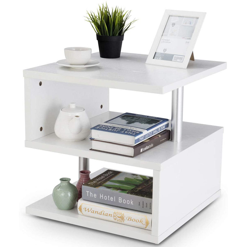 Beelu Floor Shelf End Table