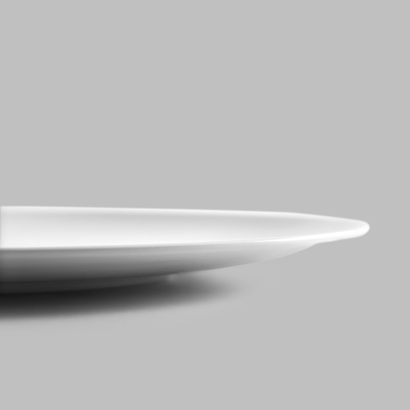 Assiette plate en porcelaine 11 po Nea