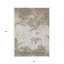 Tapis extérieur lavable abstrait taupe et beige 8 pi x 10 pi