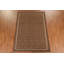 All-Over Brown Kilim Geometric Area Rug 7x10