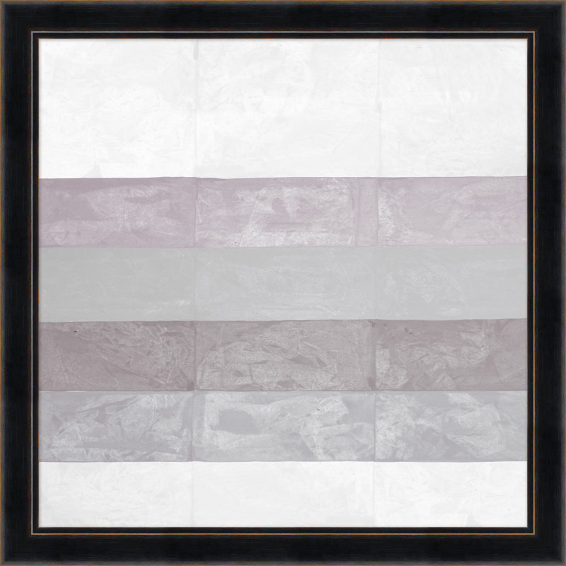 Peinture sur papier "Neutral Stripes 1" par Thom Filicia