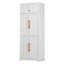 Grand garde-manger de style campagnard 78,2 po avec 8 tablettes de porte-1175408893