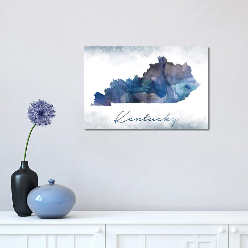 «South Carolina State Bluish», reproduction sur toile tendue, H 12 po x l 18 po x 1,5 po, Kentucky