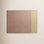 Bousta Wool Striped Area Rug in Orange/Yellow/Gray