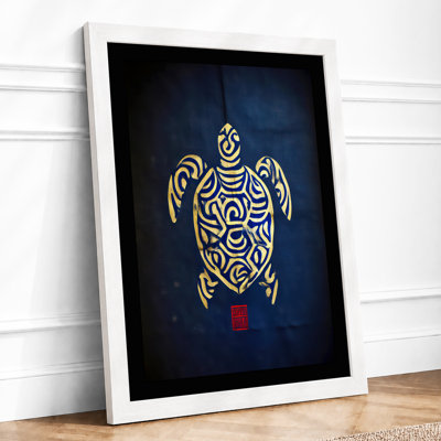 Ornamental Sea Turtle Japandi - Print