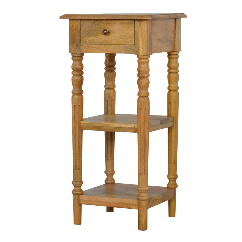 Solid Wood End Table