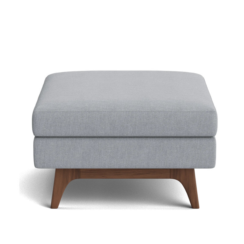 Tyler Ottoman, Performance Weave - Zinc