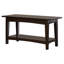 Shaker Cottage Storage Bench, Chocolate-780934727