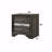 Gray Finish Nightstand-2038454858