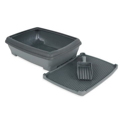 Litière standard en plastique avec pelle Loney