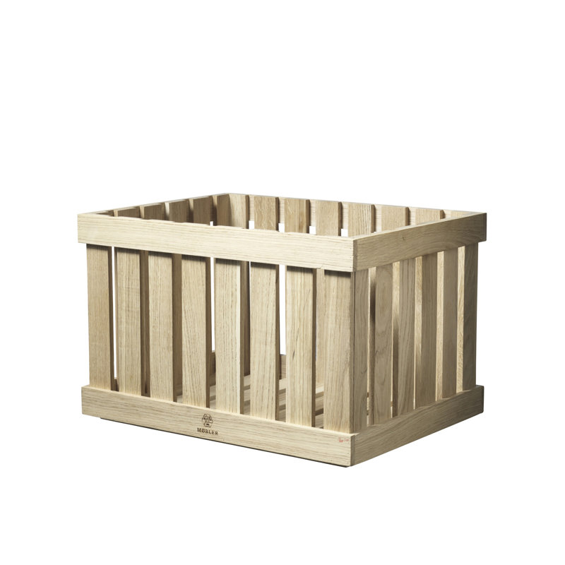 X1 Solid Wood Crate, 11.5" H x 17.64" W x 13.23" D