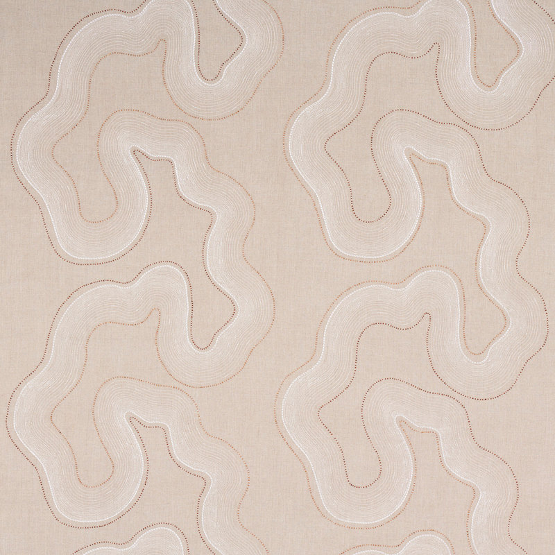 Topo Beaded Sheer Fabric
