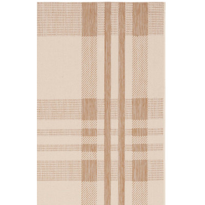 Janiqua Performance Plaid Indoor/Outdoor Area Rug