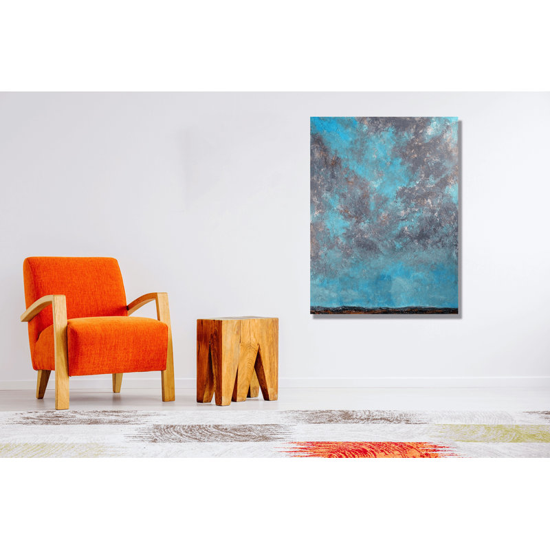 Big Sky - Artist Enhanced Canvas Print, 48" H x 36" W x 1.5" D, Wrapped Canvas