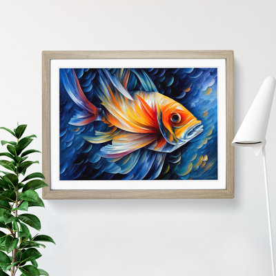 Awesome Fish - Framed Print