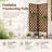 76"H 100% Cedar Wood Lattice Panel Trellis-1527685190