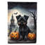 Drapeau de la maison d'Halloween Affenpinscher Spooky