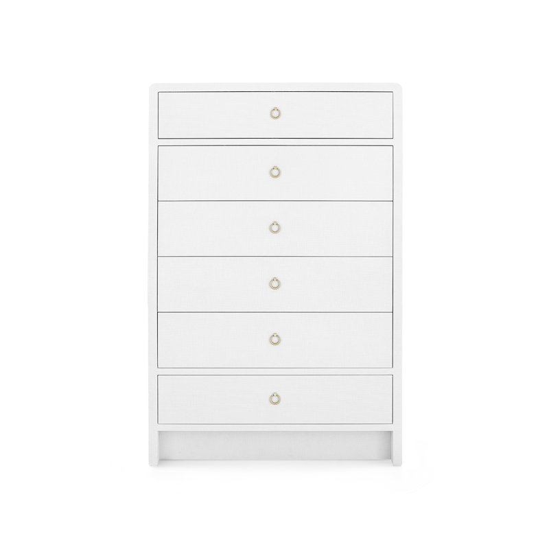 Bryant 6 - Drawer Dresser, Chiffon White