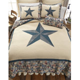 Austin Star Cotton Quilted Quilt