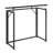 31.5” Wide Folding Desk For Small Spaces, No Assembly Required, Black