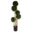 120 cm H Faux Ficus and Foliage Plant in Plastic Pot Liner