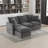 84*57" Modern Modular Sofa,white-1462345134