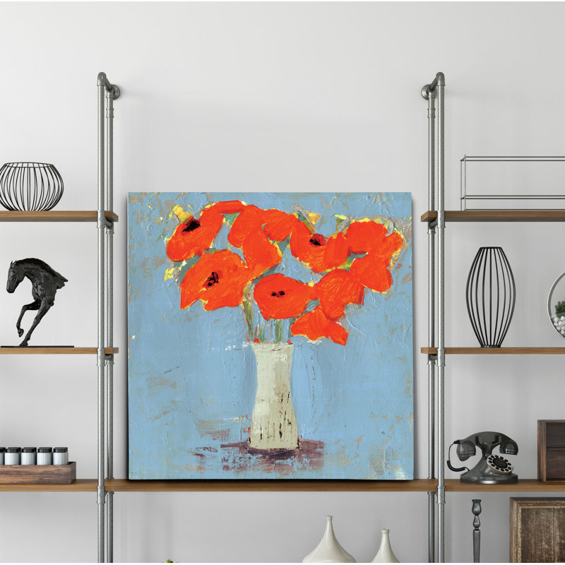 « orange de dépilament », peinture, H 40 po x l 40 po, Toile tendue, Sans cadre