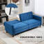 Azziah 2 Seater Velvet Sofa Bed-1124206725