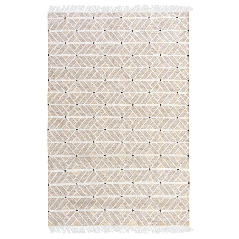 Tapis noué à la main Helden, Rectangle 5 pi 3 po x 7 pi 6 po