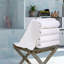 Ensemble de 4 serviettes de bain 100% coton-24093372