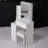 Compact And Stylish Bedside Cabinet Set With Extra Large Mirror And High Capacity Storage-913742248